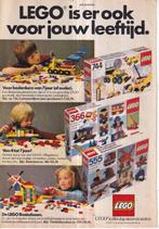 Retro reclame 1981 Lego speelgoed grote bouwdozen, Verzamelen, Overige typen, Ophalen of Verzenden
