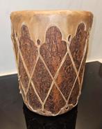 Afrikaanse naga log drum, Ophalen of Verzenden, Zo goed als nieuw, Trommel
