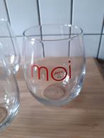 Glazen MOI MAX ICE BOLGLAZEN 4x samen :, Ophalen of Verzenden, Zo goed als nieuw