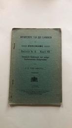 Suriname maart 1921, Antiek en Kunst, Antiek | Boeken en Bijbels, Ophalen of Verzenden