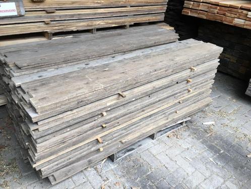 Zelf te leggen vloeren van oude gebruikte planken & barnwood, Doe-het-zelf en Verbouw, Vloerdelen en Plavuizen, Gebruikt, Vloerdelen of -planken