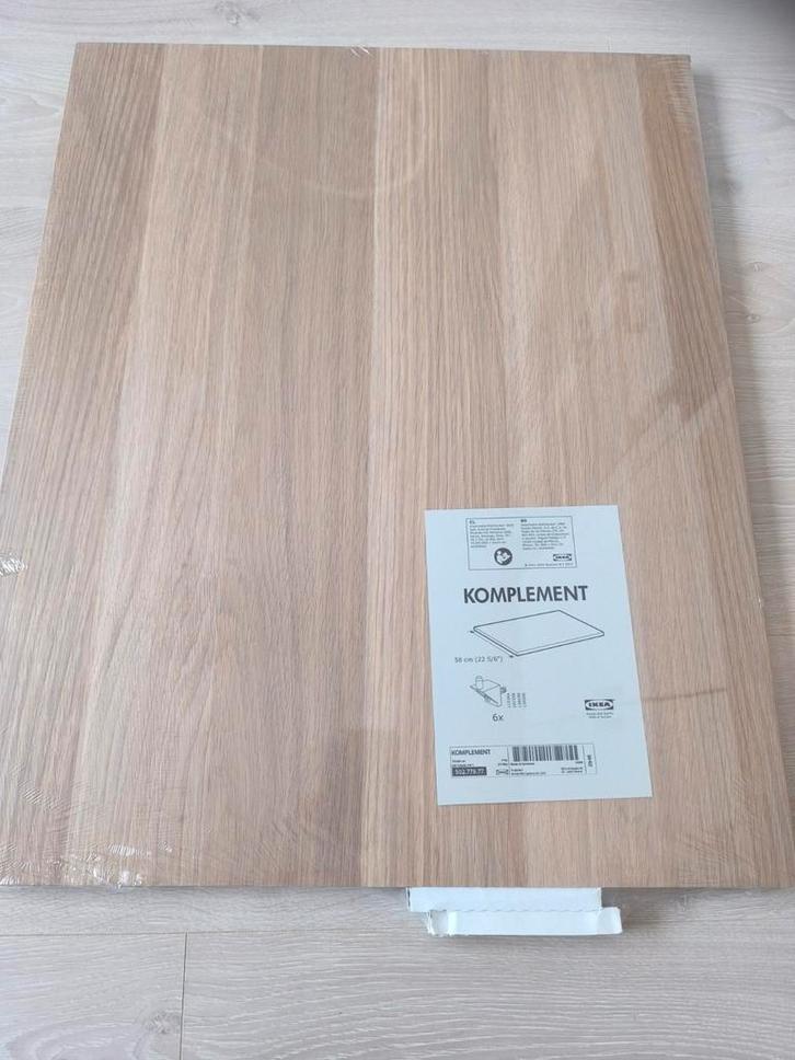 Ikea Komplement Planken - 6 stuks - Nieuw!, Huis en Inrichting, Kasten | Kledingkasten, Nieuw, Ophalen