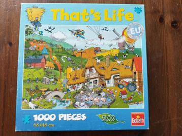 That's Life puzzel buitenleven ( 1000 stukjes ) beschikbaar voor biedingen