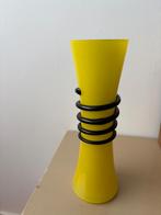 Boheemse glazen vaas in Art Deco stijl, Ophalen of Verzenden