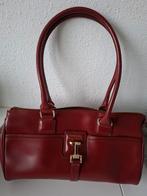 Mooie leren Ferrici tas., Ophalen of Verzenden, Zo goed als nieuw, Rood, Handtas