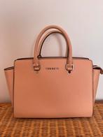 Handtas Tom & Eva, zalm roze, Sieraden, Tassen en Uiterlijk, Tassen | Damestassen, Ophalen, Gebruikt, Roze, Handtas