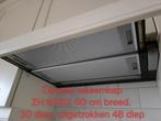 Zanussi ZH 6022 wasemkap/afzuigkap, Ophalen, Onderbouw afzuigkap, Recirculatie, Zo goed als nieuw
