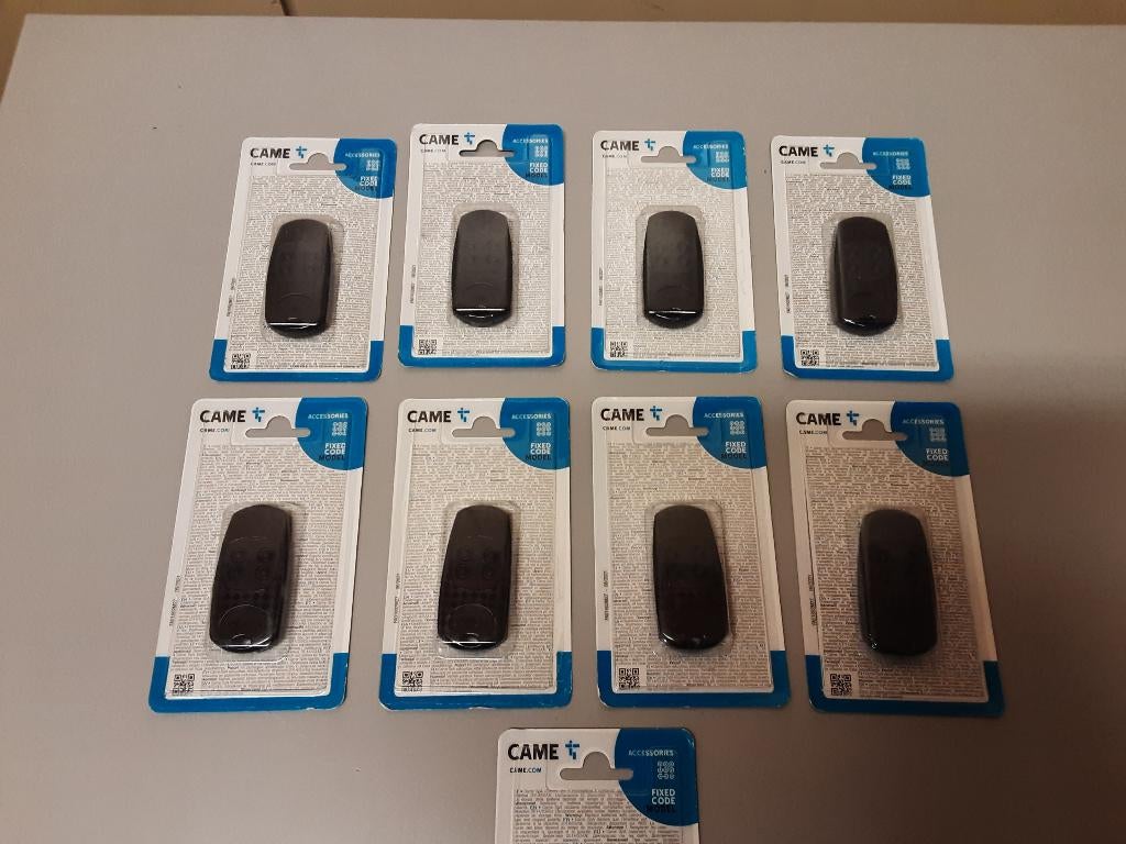 CAME TOP-434EE Handzenders voor garage deur , poort. 9 stuks, Kunststof, Minder dan 200 cm, Ophalen of Verzenden, CAME