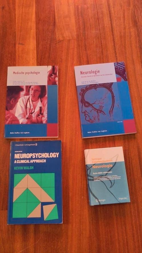Studieboeken neurologie, neuropsychologie, Boeken, Studieboeken en Cursussen, Zo goed als nieuw, WO, Beta, Ophalen of Verzenden