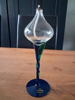 JOSEFINA KROSNO - mondgeblazen olielamp jaren "70, Antiek en Kunst, Ophalen of Verzenden