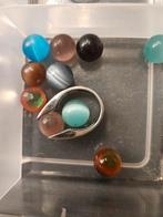 Melano Ring met verwisselbare steen, 20 of groter, Ophalen of Verzenden, Zo goed als nieuw, Met edelsteen