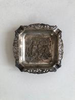 Vintage Franse verzilverde asbak, Verzamelen, Ophalen of Verzenden