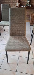 4x Eetkamerstoelen, Ophalen, Gebruikt, Metaal, Vier