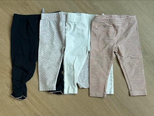 Set leggings maat 68, Kinderen en Baby's, Babykleding | Maat 68, Gebruikt, Meisje, Broekje, Ophalen of Verzenden