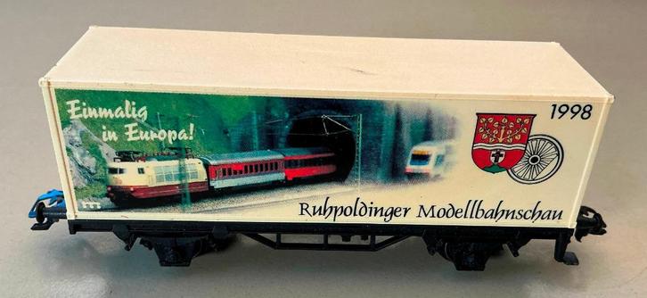 MäRKLIN H0 # 4481.98711 RUHPOLDINGER MODELLBAHNSCHAU, Hobby en Vrije tijd, Modeltreinen | H0, Gebruikt, Wagon, Wisselstroom, Märklin