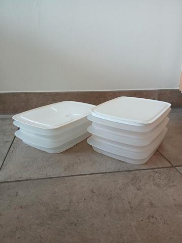 Tupperware vleeswarendoos, kaasdoos, ventismart, stapel 3 beschikbaar voor biedingen