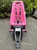 Yepp Fietsstoeltje Achter - Roze, Ophalen, Zo goed als nieuw, Achterzitje, Voetsteuntjes