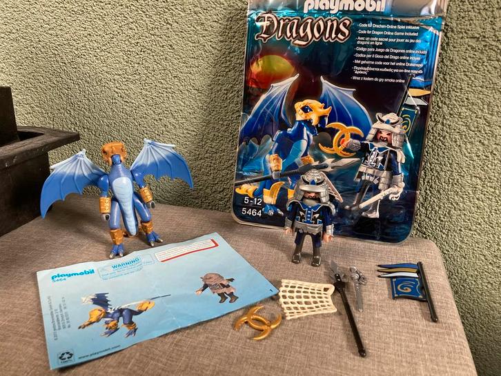 Playmobil 5464 Ijsdraak met Krijger, Kinderen en Baby's, Speelgoed | Playmobil, Ophalen of Verzenden