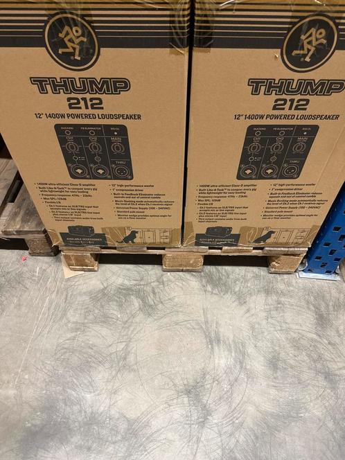 2x Mackie Thump212 Actieve Luidsprekers - Nieuw, Audio, Tv en Foto, Luidsprekers, Nieuw, Overige typen, 120 watt of meer, Overige merken