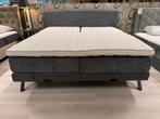 Boxspring Elektrisch 180x200 Grijs Direct leverbaar E-7196, #Boxspring#180cm#Elektrisch#Grijs#2-persoons, Ophalen of Verzenden