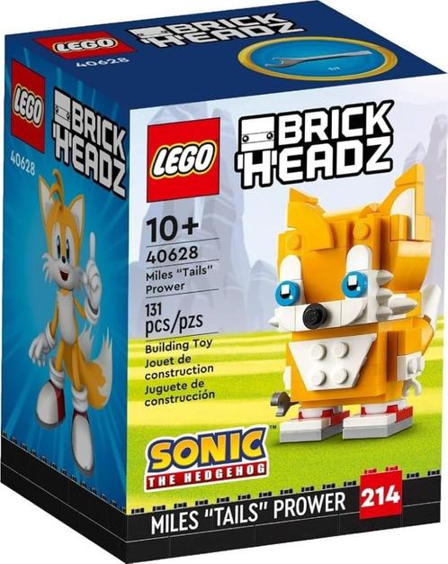 Lego Brick Headz 40628 Miles "Tails" Prower, Kinderen en Baby's, Speelgoed | Duplo en Lego, Nieuw, Lego, Complete set, Ophalen of Verzenden