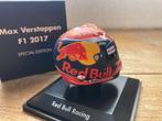✅ Max Verstappen 1:8 Helm Red Bull RB13 2017 seizoenshelm, Verzamelen, Automerken, Motoren en Formule 1, Nieuw, Ophalen of Verzenden