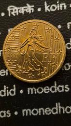 Tien (10) euro cent munt Frankrijk 2001, Ophalen of Verzenden, Frankrijk, 10 cent, Losse munt