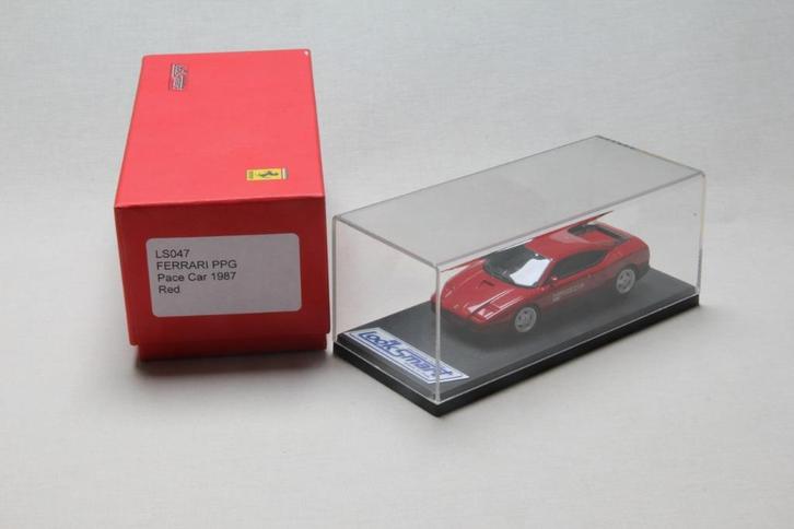 Ferrari PPG 1987 Looksmart LS047, Hobby en Vrije tijd, Modelauto's | 1:43, Zo goed als nieuw, Auto, Overige merken, Ophalen of Verzenden