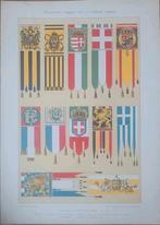 Vademecum der bouwvakken. vlaggen verschillende landen 1804., Ophalen of Verzenden