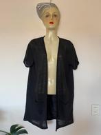 Hema M zwart transparant luchtig korte mouw avondvest gala, Maat 38/40 (M), Zwart, Ophalen of Verzenden, Zo goed als nieuw