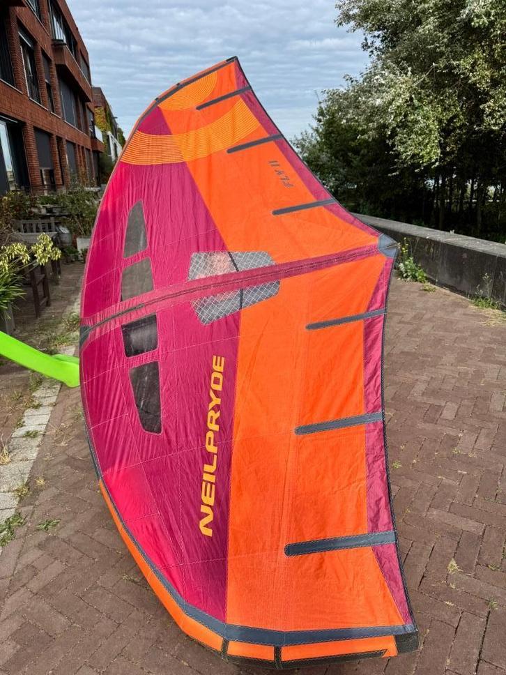 Neilpryde Fly 2 5.0m2 Wing 2024, Watersport en Boten, Wingsurfen, Zo goed als nieuw, Wingsurf-wing, Ophalen of Verzenden