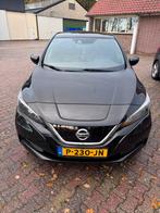 Nissan Leaf Electric 40kWh 2018 Zwart, Auto's, Nissan, Zwart, Stuurwielverwarming, Leder en Stof, Zwart