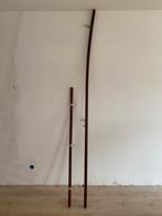 Houten Trapleuning met Kromming - 160cm & 262cm, Doe-het-zelf en Verbouw, Ophalen, Gebruikt, Minder dan 2 meter