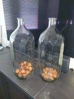 Sier flessen/ vazen, Minder dan 50 cm, Glas, Ophalen, Overige kleuren