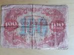 Bankbiljet Sovjet Unie 1922, 100 Roebel, Uniek !, € 8,00, Ophalen of Verzenden, Postfris