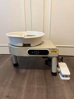 Draaischijf + Glazuren & Toebehoren, Hobby en Vrije tijd, Pottenbakken, Ophalen of Verzenden, Gebruikt