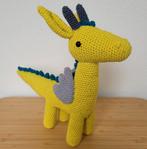 Gehaakte draak Gertrude knuffel, Ophalen of Verzenden, Nieuw, Kraamcadeau