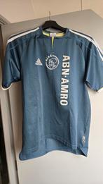 Origineel Ajax shirt met Huntelaar handtekening, Maat 52/54 (L), Blauw, Ophalen of Verzenden, Zo goed als nieuw