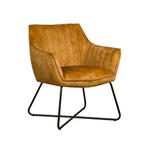 Fauteuil Monte in drie kleuren.  Livinnhome24, Nieuw, 75 tot 100 cm, Modern, Metaal