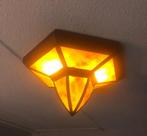 Art-deco lamp, Ophalen of Verzenden, Gebruikt, Glas