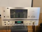 Sansui C-77 en B-77 voorversterker en versterker., Gebruikt, Nvt, 120 watt of meer, Stereo