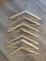 Houten Kledinghangers (7 stuks), Ophalen of Verzenden, Zo goed als nieuw, Hout, Kinderen en Volwassenen