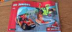 Lego 10722 juniors Ninjago slangenduel. Compleet, met boekje, Ophalen of Verzenden, Zo goed als nieuw