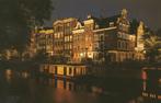 Amsterdam Woonboten in de Herengracht, Verzamelen, Ansichtkaarten | Nederland, Gelopen, Verzenden