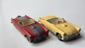 2x oude Tekno Denmarkt Ford Thunderbird modelauto 1:43 beschikbaar voor biedingen
