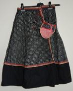 Omkeerbare wikkel rok maat S Boho polka dots, Kleding | Dames, Rokken, Gedragen, Maat 36 (S), Zwart, Ophalen