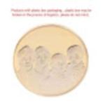 goudkeurige Beatles munt 4cm, Postzegels en Munten, Verzenden, Buitenland, Munten