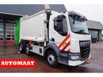 DAF LF 220 FAG Terberg Vuilniswagen achterlader Euro6, Wit, Origineel Nederlands, Bedrijf, Diesel