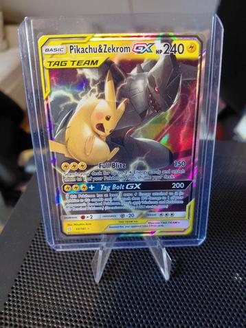 Pikachu & Zekrom GX 33/181 beschikbaar voor biedingen