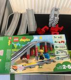 Lego Duplo 10872 Treinbrug en Rails, Ophalen of Verzenden, Gebruikt, Complete set, Duplo